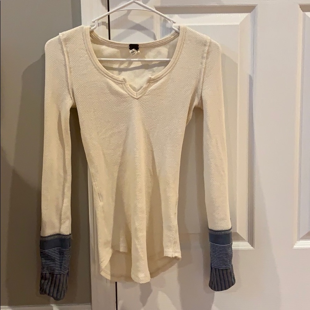 Free People thermal long sleeve